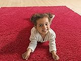 LifeSunny Teppich Schlafzimmer Flauschig Kein Chemiegeruch Shaggy Langflor Teppich Verschiedene Größen Leich Pflegen 70x300cm R