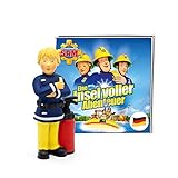 tonies Hörfigur für Toniebox, Feuerwehrmann Sam – Eine Insel voller Abenteuer, Hörspiel mit 5 Geschichten für Kinder ab 3 Jahren, Spielzeit ca. 68 M