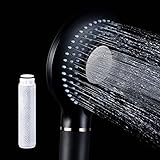 HOMELODY Duschkopf 3 PP Baumwolle Filter für Handbrause, Duschkopf Filter Filterelement Erweicht Hartes Wasser, Handbrause Baumwoll Filter Wassersparend Druckerhöhend, Entfernt Chlor & F