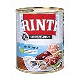 12er Pack Rinti Pur Kennerfleisch Seefisch 800g