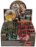24x Flaschenöffner Bierkiste Bierkistenoptik Bieröffner mit Magnet Kapselheber Öffner (Karton)