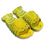 Funny Slippers Lobster Fish Sandals, Sommer Slip-On Komfort Sandaletten Shower Shoes Badeschuhe Elegant Flip Flop Soft Hausschuhe Schlappen Sandals Non-Slip Frauen Mode Beach Slipp