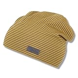 Sterntaler Unisex Baby Slouch 1512100 Beanie-Mütze, Gelb, 47