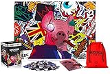 Good Loot Watch Dogs Legion: Pig Mask | 1000 Teile Puzzle | inklusive Poster und Tasche | 68 x 48 | für Erwachsene und Kinder ab 14 Jahren | ideal für Weihnachten und Geschenk | Spiel-Artwork M