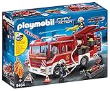 Playmobil City Action 9464 Feuerwehr-Rüstfahrzeug mit Licht und Sound, Ab 5 J