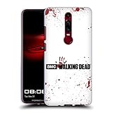 Head Case Designs Offiziell Offizielle AMC The Walking Dead Weisses Blut Logo Soft Gel Handyhülle Hülle kompatibel mit Huawei Mate RS