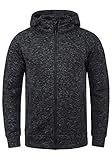 Indicode Chillingworth Herren Fleecejacke Jacke Mit Kapuze, Größe:L, Farbe:Navy (400)