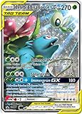 Celebi & Bisaflor GX Tag Team SM167 Full Art Promo Pokémon Sammelkarte - Deutsch - C