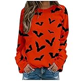 Damen Tshirt Langarm unterhemd Damen damenblusen Langarm elegant Hoodie Damen Oversize Bluse Shirt Tunika Damen t Shirt weinrot Damen Hemd elegant Lange Bluse Damen Baumw
