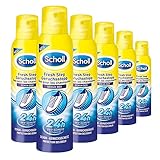 Scholl Fresh Step Schuhspray (6x150 ml)