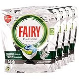 4x Fairy Platinum All in One Geschirrspültabs 75 Tabs = 4 Stück pro Pack