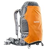 Mantona 20587 ElementsPro 40 Profi-Outdoor-Rucksack für DSLR- oder CSC-Kamera orange (inkl. Regenhülle),