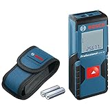 Bosch Professional Laser Entfernungsmesser GLM 30 (Ein-Knopf-Bedienung, max. Messbereich: 30 m; 2x 1,5-V Batterien, Schutztasche)