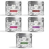 BACCYS Botanicals WÜRZIG Set für GIN, Set aus Gewürzen Rosa Pfeffer Kardamon Jamaika Pfeffer Wacholder Lak