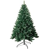 Künstlicher Weihnachtsbaum,Weihnachtsbaum Künstlich 180 cm,Weihnachtsbaum mit 800 Spitzen,Tannenbaum Künstlich Christmas Tree mit Metall Ständer,PVC Dekobaum Christb