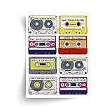 Josh Homme Albums Print - Kyuss/Queens of the Stone Age/Eagles of Death Metal Albums - Ideal Gift for Josh Homme Fan/Ungerahmter Druck