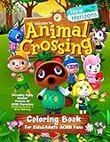 Animal Crossing New Horizons Coloring Book For Kids&Adults ACNH Fans: Incredibly Highly Detailed Pictures Of ACNH Characters | Creativity Booster & S