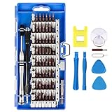 Präzisions Schraubendreher Set, Smraza 68 in 1 Schraubendreher Satz Magnetisch Reparatur Werkzeug Set für iphone, iPad, Tablets, Laptops, PC, Macbook Pro, PSP/PS4, Smartphone, Brillen,