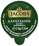 Jacobs Professional Kaffeesahne, Großpackung mit 240 Portionsdosen zu je 7,5g/7,3ml Kondensmilch (10% Fett), hygienisch einzeln verpackt, die ideale Portionsgröße für eine T