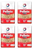 4 Stück Total Premium Pellets je 15 kg