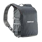 Mantona Elements-Pro 30 Kamerarucksack Dual, schwarz/orang