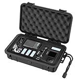 Smatree wasserdichter Hartschalen Transport Case für Gopro Hero 10/9/8/7/6/5/4/3 Black und Zubehör (Gopro Schwarz Kamera, Zubehör Nicht im Lieferumfang enthalten)