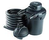 Pontec PondoPress Set 5000 Teichfilter | 18 x 16 x 12,5 cm | 1500 l/h | 7 Watt UVC-Leistung