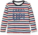 Noppies Baby-Jungen B Regular T-Shirt ls Apple Valley Y/D STR Langarmshirt, Mehrfarbig (Whisper White P198), (Herstellergröße: 62)