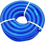 well2wellness® Poolschlauch 32mm - Blauer Schwimmbadschlauch - 6 M