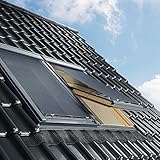 Original VELUX Hitzeschutzmarkise Markise mit Haltekrallen PG: Standard MH 023 5060 / Netz schwarz passgenau für VL VL-PU VH VT 021 023 // MH 023 5060