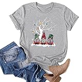 Weihnachten t-Shirt Langarm Damen Damen Strickjacken Karierte Bluse Damen Longbluse schwarz Bluse mit reißverschluss schwangerschaftskleidung brauner Pullover Huddy D