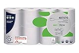 64 Rollen Papernet Superior White, 2-lagig, 250 Blatt, Bio Tech, Toilettenpap