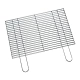 Flash Grillrost Eckig Ca. 60x40cm Grill-Aufsatz Rost Grillgitter BBQ