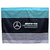 Unisex Formel-1 Mercedes-AMG Petronas Team-Flagge, mehrfarbig, Einheitsgröß