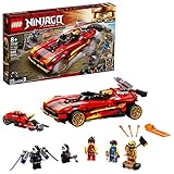 LEGO NINJAGO Legacy X-1 Ninja Charger 71737 Ninja-Spielzeug-Bausatz mit Motorrad und Sammelfiguren, New 2021 (599 Teile)