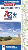 Cotswold Way A-Z Adventure Atlas: With Ordnance Survey Mapping (A -Z Adventure Series)