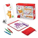 Osmo - Kreatives Starter-Kit für iPad - 3 pädagogische Lernspiele - 5-10 Jahre - Zeichnen, Wortprobleme & frühe Physik - STEM-Spielzeug (Osmo-Basis enthalten)