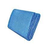 DYBITTS Rechteck/Rundschwimmen Poolabdeckung, Solarfolienabdeckung Wasserdichter Pool Solarplane Dickwasserheizung, Schwimmbadisolierfolie für Innen-Außenrahmenp