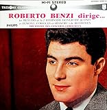 Disque Vinyle LP 33 tours - Philips Hifi Stéréo Artistique 835.037 - Roberto Benzi Dirige - Liszt (Préludes et 2ème Rhapsodie Hongroise) - Beethoven (Egmont, Corolian, Léonard III) - Orchestre des concerts Lamoureux