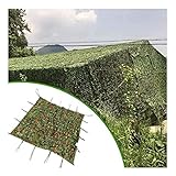 Tarnnetz,Tarnung Net,Camouflage Netz, 2X3m 2X4m 2X6m 3X3m 3X4m 4X6m 5X8m 8X10m 9X9m 10X10m, Militärjagden Camping Zelt Cover Camouflage Net Outdoor Taktische Ausrüstung,9*9m(29.53*29.53ft)