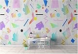 Wand Hintergrund Geometrische Abstrakte Farbe Selbstklebende Tapete 3D Tapisserie Vliesstoff Tapete Wanddekor fototapete 3d effekt tapeten Wohnzimmer Schlafzimmer kinderzimmer-150cm×105