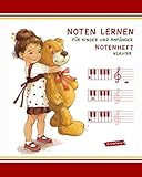 Notenheft. Noten lernen für Kinder und Anfäng