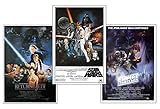 Close Up Star Wars Posterset Filmplakat Episode IV - VI (61cm x 91,5cm)