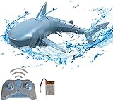 3T6B Flexibles Hai RC Spielzeug, 2.4G Fernbedienungssimulations Haiboot, Unterwasser RC Elektro Rennboot Spielzeugboot, für Poolgeschenk für Kinder, B