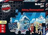 Kosmos 680664 Krimi Puzzle Die drei ??? Kids - Achtung, Meeresungeheuer!  Leuchtet im Dunkeln, 150 Teile, Lesen - Puzzeln - Rätsel lösen, für Kinder ab 7 J