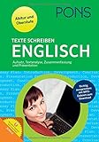 PONS Texte schreiben Englisch: Aufsatz, Textanalyse, Zusammenfassung, Präsentation für Oberstufe und Ab