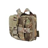 EXCELLENT ELITE SPANKER Tactical Molle Activity Edition Nylon-Notfallpaket Überleben Wandern Notfallausrüstung(Kryptek ManDrake)