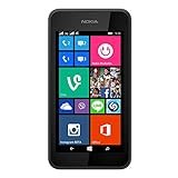 Nokia Lumia 530 Smartphone (10,2 cm (4 Zoll), Single-SIM, 1,2GHz Snapdragon Quad-Core Prozessor, 512MB RAM, 5 Megapixel Kamera, Bluetooth, USB 2.0, Win 8) dark grey