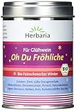 Herbaria 'Oh Du Fröhliche' Gewürz für Glühwein oder Punsch, 1er Pack (1 x 70 g Dose) - B