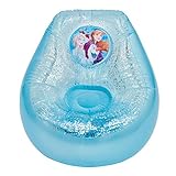 Disney Frozen Kinder Aufblasbarer Glitzerstuhl, blau/weiß, 289FZO